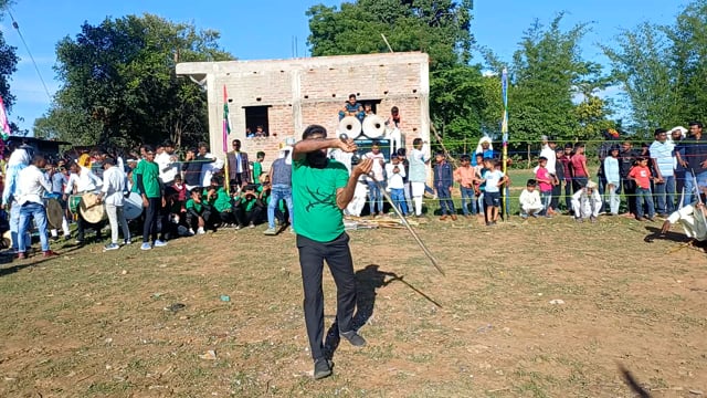 मोहर्रम पर्व पर तजिया मिलान 