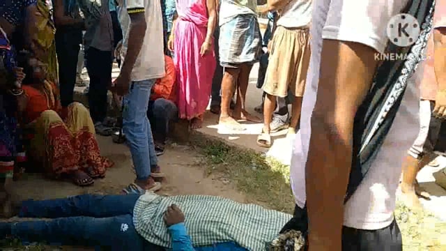 पंचानपुर गांव के युवा की रोड एक्सीडेंट में मोटरसाइकिल से हुई मौत