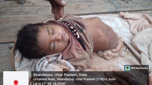 Bahraich : मां के पास सो रहे बच्चे को रात में उठा ले गया भेड़िया सुबह मिल शव दहशत में है पूरा गांव जनपद बहराइच के हरदी