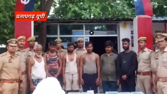 प्रतापगढ़ में पुलिस मुठभेड़ में छह अंतरराज्यीय गोवंश तस्कर गिरफ्तारः गोली लगने से एक तस्कर घायल 11 गोवंश बरामद भेजा जेल