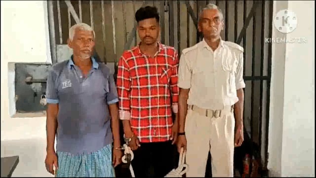 परना डाबर पुलिस ने अलग-अलग मामले में दो लोगों को किया गिरफ्तार भेजा न्यायालय