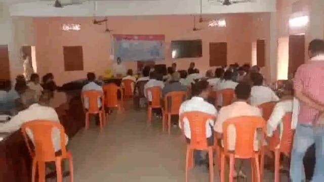 जल जीवन मिशन के तहत दिया गया प्रशिक्षण। 