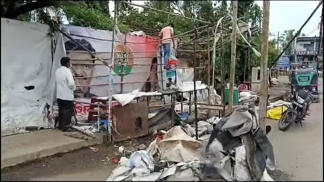 उदगीर शहरातील अतिक्रमण काढण्यासाठी प्रशासनाची धडपड सुरू