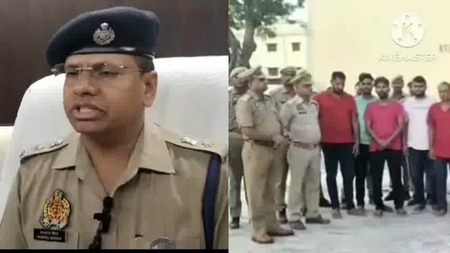 पुलिसअधीक्षक द्वारा चोरगिरोह का पर्दाफाश मोबाइल टॉवर मेंअजना उपकरण चोरी करने वाले अन्तर्जनपदीय13चोरों का गिरोह गिरफ्तार 