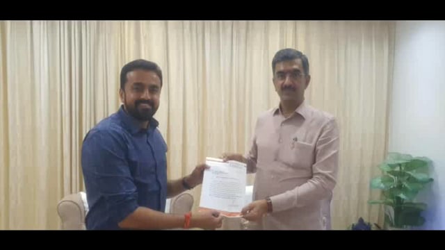 पुराचे अतिरिक्त पाणी उरमोडी जे कटापूर योजनेमधून राजेवाडी तलावात सोडा सुहास बाबर यांची शंभूराजे देसाई यांच्याकडे मागणी