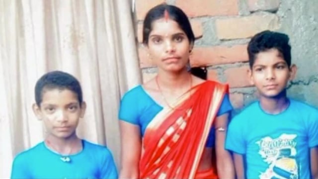 महिला के साथ दो पुत्र की तलाब में डुबने से मौत 