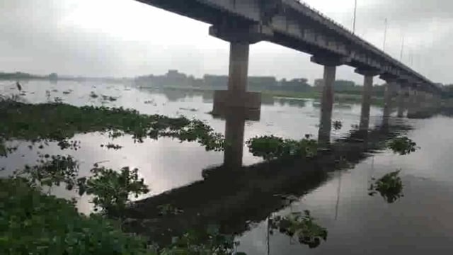 यमुना नदी में बढ़ने लगा जलस्तर।