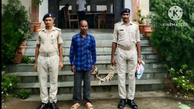 पुलिस ने मारपीट करने गाली गलौज करने के आरोप में एक शराबी को गिरफ्तार कर भेजा न्यायालय