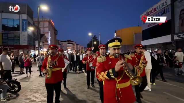 Mehteran ve Bando Gösterisi İlgiyle İzlendi