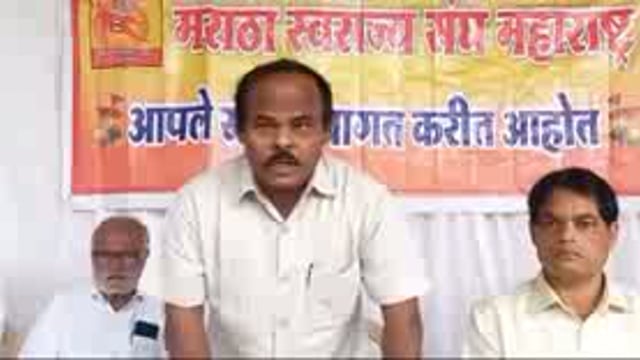 *ओबीसी नेते प्रकाश शेंडगे, लक्ष्मण हाके यांच्यावर मराठा समाजाचे नेते -महादेवराव साळुंखे यांचे गंभीर आरोप*