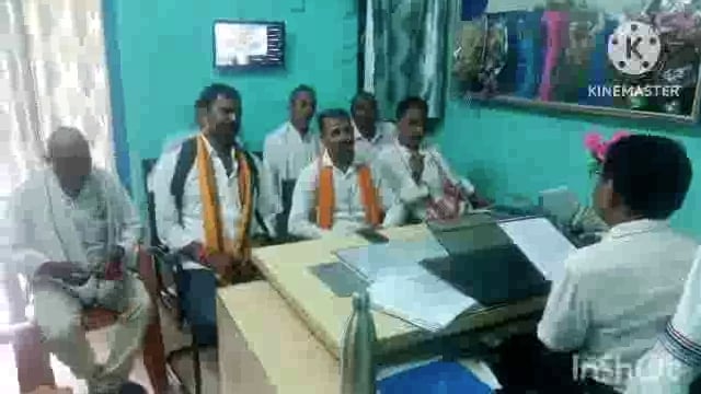 सूर्यगढ़ा प्रखंड उप प्रमुख के विरुद्ध अविश्वास प्रस्ताव को लेकर हस्तगत कराया गया आवेदन।