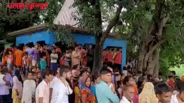 गोलागोकरननाथ शिवनगरी को रवाना हुआ कांवरियों का जत्था 