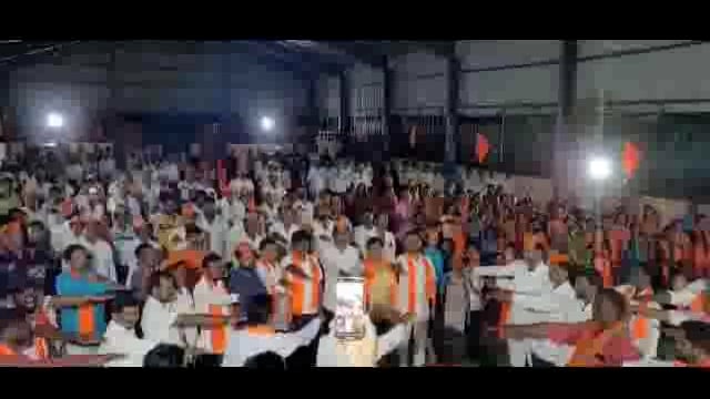 अवलकोंडा येथे मनोज जरांगे पाटील यांच्या समर्थनार्थ सकल मराठा समाजाची सामूहिक शपथ