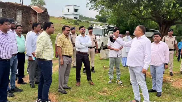 जिला पदाधिकारी एवं पुलिस कप्तान ने संयुक्त रूप से ओढ़नी डैम का लिया जायजा; दिए आवश्यक दिशा निर्देश