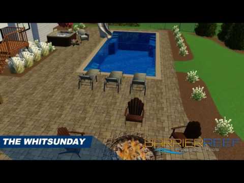 Fiberglass pools – Whitsunday Swimming Pool by Barrier Reef Pools USA Thumbnail