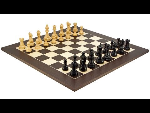 World Chess Championship Set (Wenge Board)