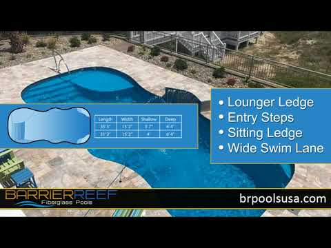 The new Coral Sea 31 Lounger is a perfect pool for smaller backyards Thumbnail