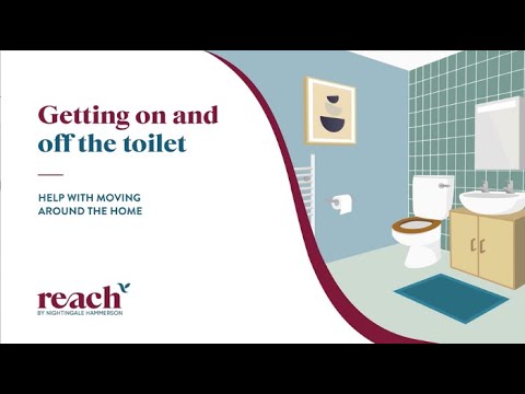 Getting on and off the toilet