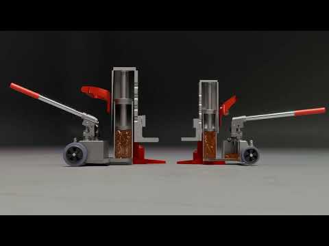 Toolwell JUNG | Compact Toe Jack | 15 Tons