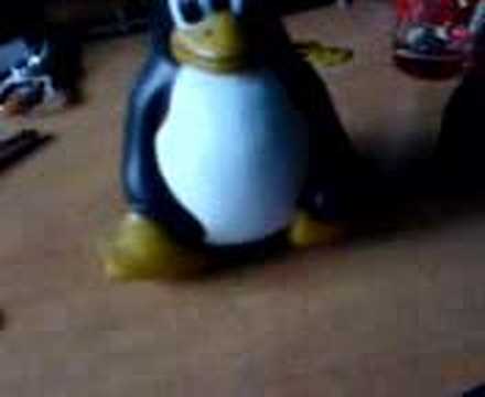 Peluche Linux Peluche móvil de Linux, Tux - Alberto Roura