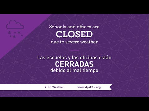 DPS Snow Day video