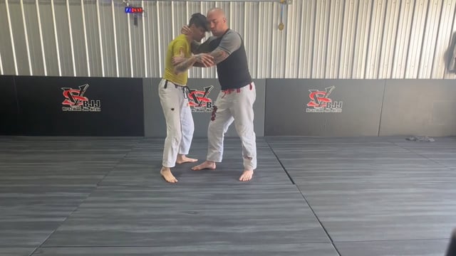 Kouchi y Ouchi Gari combinados con Snapdown