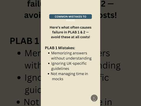 PLAB 1 Study Tips from Expert Mentors