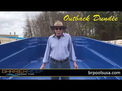 Introducing the Outback Dundee Fiberglass Pool Model – Barrier Reef Pools USA Thumbnail