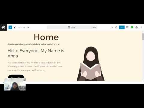 Video Demonstrasi Personal Web