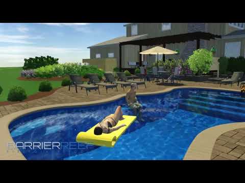 Fiberglass swimming pool project Coral Sea Thumbnail