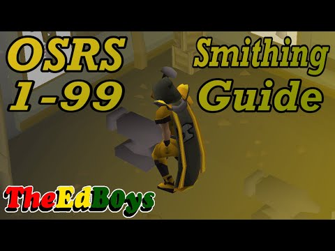 slå op At dræbe Uegnet OSRS: 1-99 Smithing Guide
