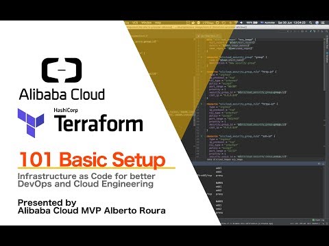 Alibaba Cloud Terraform 101 Basic Setup - Alberto Roura